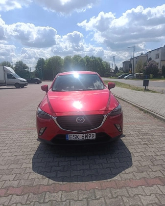 Mazda CX-3 cena 72800 przebieg: 42500, rok produkcji 2016 z Skierniewice małe 137